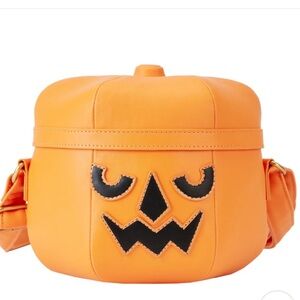 BNWT Loungefly Halloween McDonalds Crossbody Happy Meal Bag Purse glow in the…